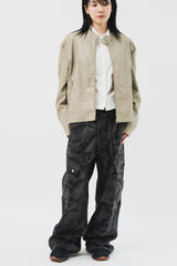 Bella Biker Leather Jacket (2color)