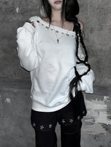 シティアイレットオフショルダーmtm (fleece-lined / 4color)