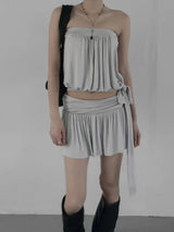 Whiz Shirring Skirt