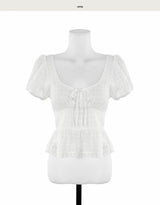 two hearts pure puff square bl