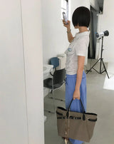 DRAPE LAYERED COLLAR TEE