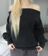 Cozy Off-Shoulder Knit