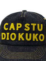 CAP STU DIO KUKO トラッカーキャップ_デニム