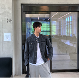  First Semi-Over China Denim Jacket