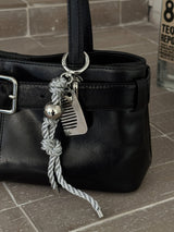 ROPE COMB KEYRING / SILVER