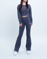 DN LOGO BOOTS CUT PANTS