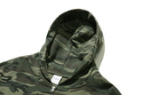 パサディナクロップフードジップアップ (Camo)