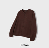 Soba Ribbed Round Cardigan