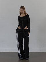 WESTERN CROSS TOP / BLACK
