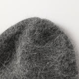Bluesf angora knit beanie