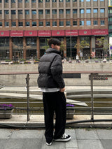  Basic pintuck wide sweatpants