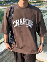[A-T0239] チャプターダメージ半袖Tシャツ (3色)