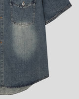 ウェザー ハーフデニムジャケット