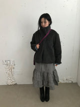 Chihiro Pintuck Midi Skirt (2 Colors)