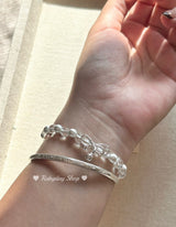Ballet-style bracelet