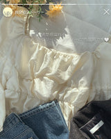 【MADE】Shirring blouse