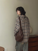 [LAN ARCHIVE] Cutting checkered shirt