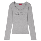 PERFECTLY U-Neck Long Sleeve (SULKNK-101)