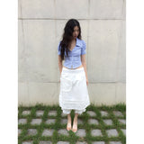 【MADE】lace princess shirt ver.2, light blue