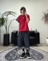 Ed High-Density Roll-Up Color Matching Short Sleeve Tee