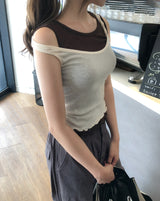 Moren Layered Twist Sleeveless