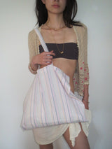 Polka beach bag [PINK]