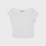 Weekend Shoulder Top (dot)