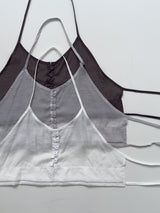 [Bustier SET] ライト ホルター シースルー ブラウス