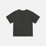 スターリーピグメントハーフTシャツ / Black charcoal