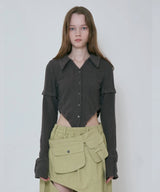 4WAY BUTTON KNIT SHIRT