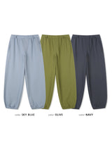 Basic Belted Jogger Pants 3COLOR