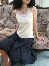 Color Ribbed Sleeveless Top