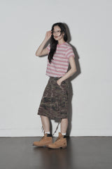 stripe t (pink)