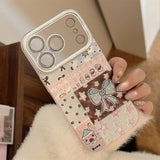 ブルーリボンスノーハウスシルバーハードiPhoneケース