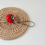 tomato phone keyring strap