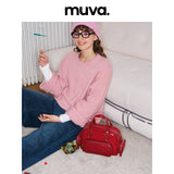 muva.レザー 2WAY ハンドバッグ＆リュック ラージキャパシティ バッグ