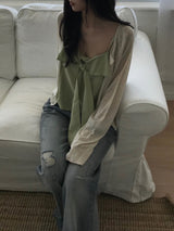 Aren Tie Bustier (2 colors)