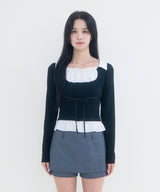 Claire top (Black)