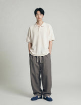 26SS★ ハイワンタックカーブドパンツ