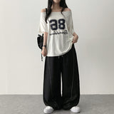 Deronspan Unbal Shoulder Boxy Fit Short Sleeve Tee