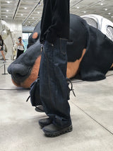 ベリティツータックカーブドデニムパンツ