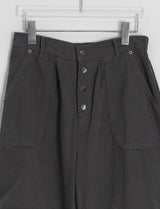 ダソンボタンパラシュートバンディングストリングパンツ