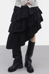 Lopine Cancan Unbalanced Skirt