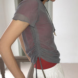 Robuck Basic Round Short Sleeve T-Shirt