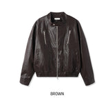 Howry biker leather jacket
