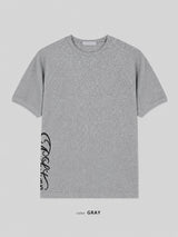 LMN ファブレタリングマッスルクロップ半袖Tシャツ (3 colors)