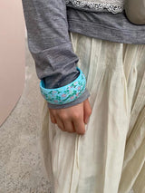 Flower pop color bangle(5c)