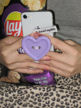 [Formica] Grape choco button tok (Heart), Basic
