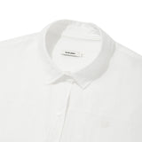 KIRSH PLAIN SEE THROUGH LOOSE FIT SHIRT - WHITE  