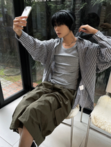 Madeleine Oversized Check Shirt